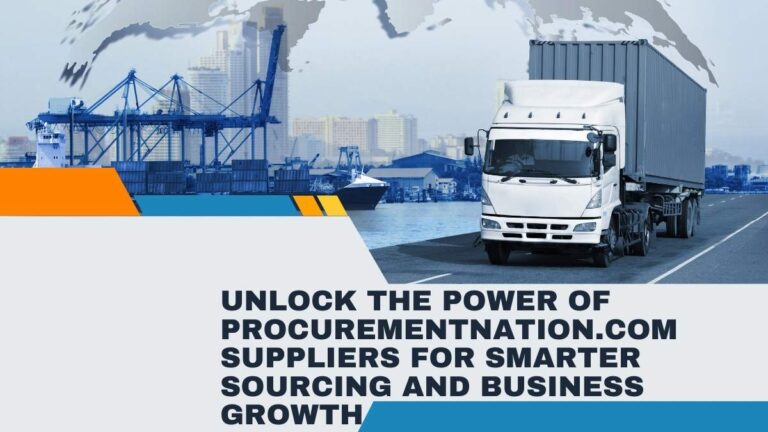 ProcurementNation.com Suppliers