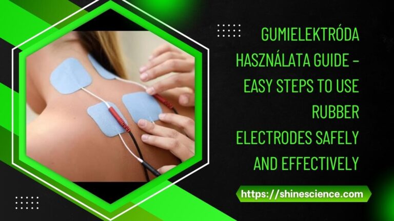Gumielektróda Használata